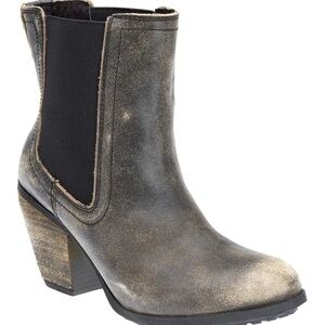 Harley-Davidson® Women's Dearden Grey Ankle Boots Distressed D83967 Size 8.5